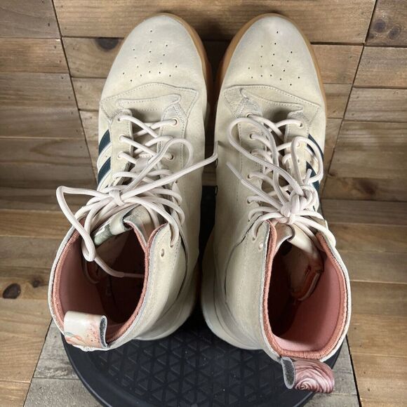 Adidas Mens Size 11 Rivalry RM x Eric Emanuel Linen High Top Lace Up Sneakers - Picture 5 of 10